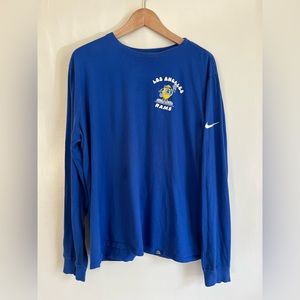 Nike x Steven Harrington Long Sleeve LA Rams Shirt Size XL